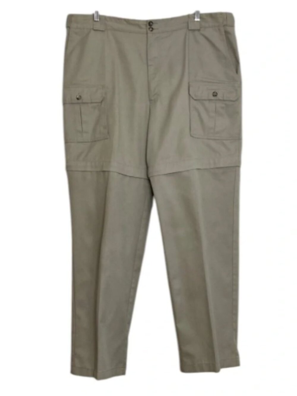 Vintage Tilley Convertible Pants Mens 42 Beige Cargo Shorts Camping Travel